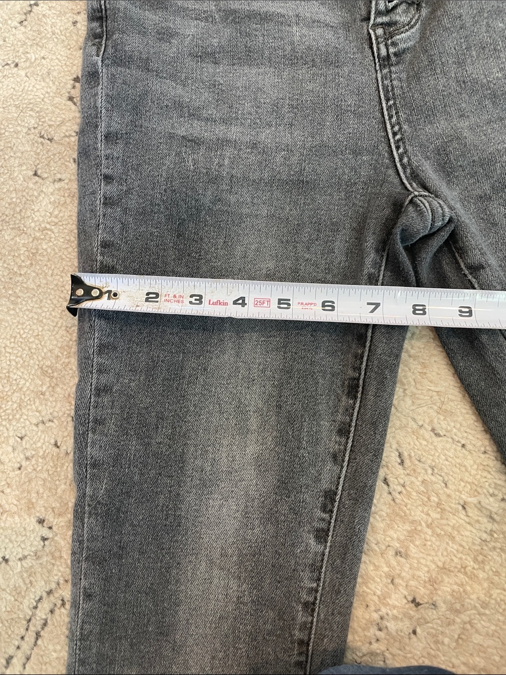 Judy Blue High-Rise Button-Fly Skinny Jeans - Charcoal Gray - Picture 14 of 14